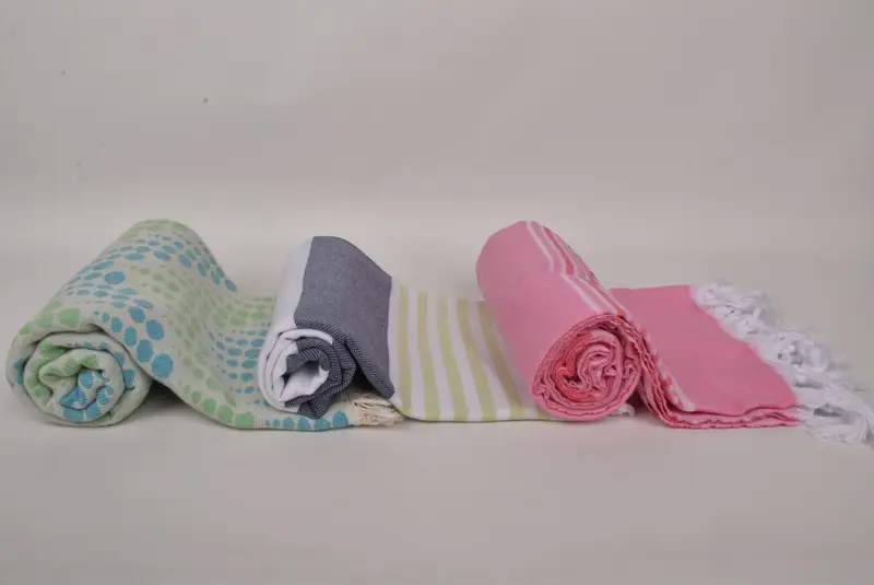 Spa Towel, Luxury towel, Turkish towel, 70x40 Cotton Set of 8 Towel, Luxury Turkish peshtemal beach towel, Wedding Gift For Bride, Peshtemal Towel - 8