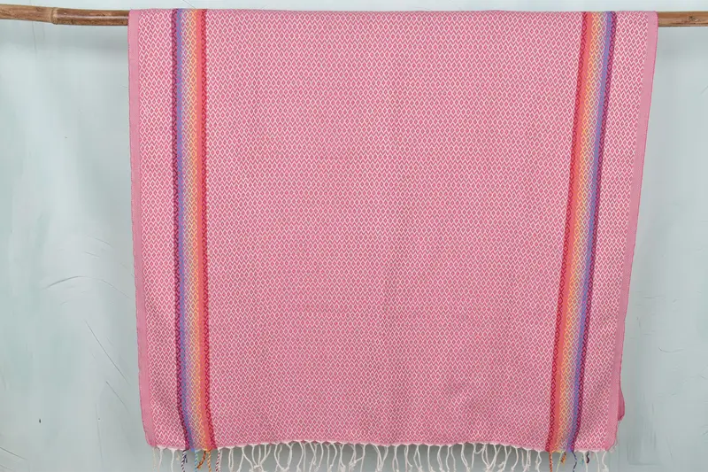 Bachelorette Party Favors Pink Cotton Towel Handmade Gift, 40x71 Inches