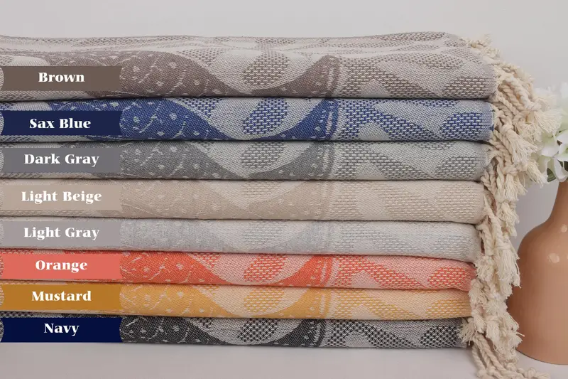 Gym Towel, Bachelorette Party Decorations, Turkish Hand Towel, 40x18 Cotton Whale Design Towel, Bridesmaid Gifts, Valentines Gift, Small Bath Towels - 1
