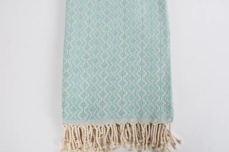 70x40 Cotton Diamond Towel, Custom Wedding Gift, Best Wedding Gift, Monogram Beach Towel, Merry Christmas Gifts, Travel towel, Scarf Towel - 3
