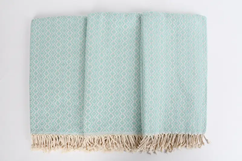 70x40 Cotton Diamond Towel, Custom Wedding Gift, Best Wedding Gift, Monogram Beach Towel, Merry Christmas Gifts, Travel towel, Scarf Towel - 7