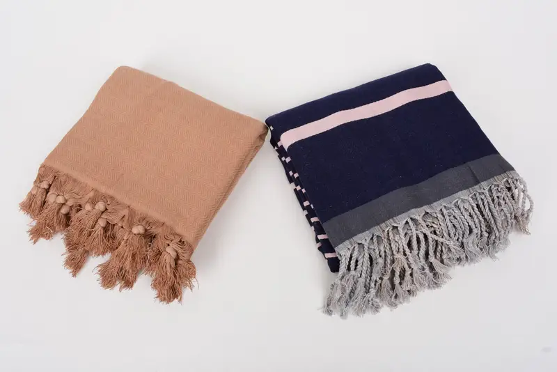 Bridesmaid Gift, Monogram Beach Towel, Turkish Towel Monogram, Yoga Towel, 70x40 Cotton Set of 10 Towel, Bridal Shower Favors, Merry Christmas Gifts - 5