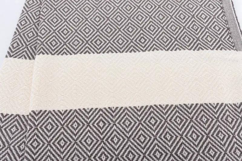 36x20 Cotton Diamond Towel, Kitchen Towel, Personalized Kitchen Towel, Personalized Gift, Bridesmaid Gift, Valentines Day Gift Idea, Handmade Gift - 4