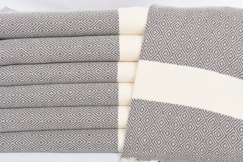 36x20 Cotton Diamond Towel, Kitchen Towel, Personalized Kitchen Towel, Personalized Gift, Bridesmaid Gift, Valentines Day Gift Idea, Handmade Gift - 2