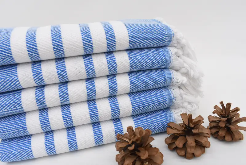 Housewarming Gift, Personalized Kitchen Towel, Boyfriend Christmas Gift, Personalized Gift, Custom Hand Towel, 40x20 Cotton Zig zag Towel - 2