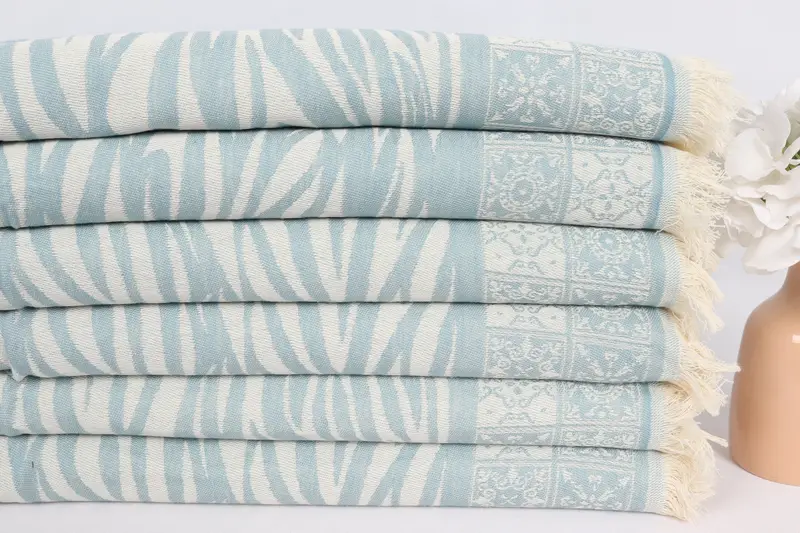 Monogrammed Hand Towel, Wedding Gift, Bachelorette Party Decorations, Custom Tea Towel, Gift For Her, Wedding Favors, 28x20 Cotton Striped Towel - 3