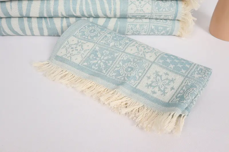Monogrammed Hand Towel, Wedding Gift, Bachelorette Party Decorations, Custom Tea Towel, Gift For Her, Wedding Favors, 28x20 Cotton Striped Towel - 4