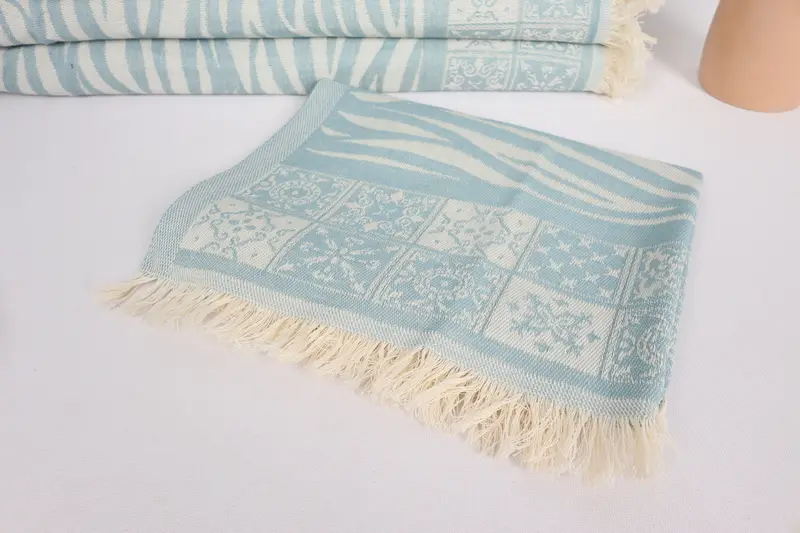 Monogrammed Hand Towel, Wedding Gift, Bachelorette Party Decorations, Custom Tea Towel, Gift For Her, Wedding Favors, 28x20 Cotton Striped Towel - 5
