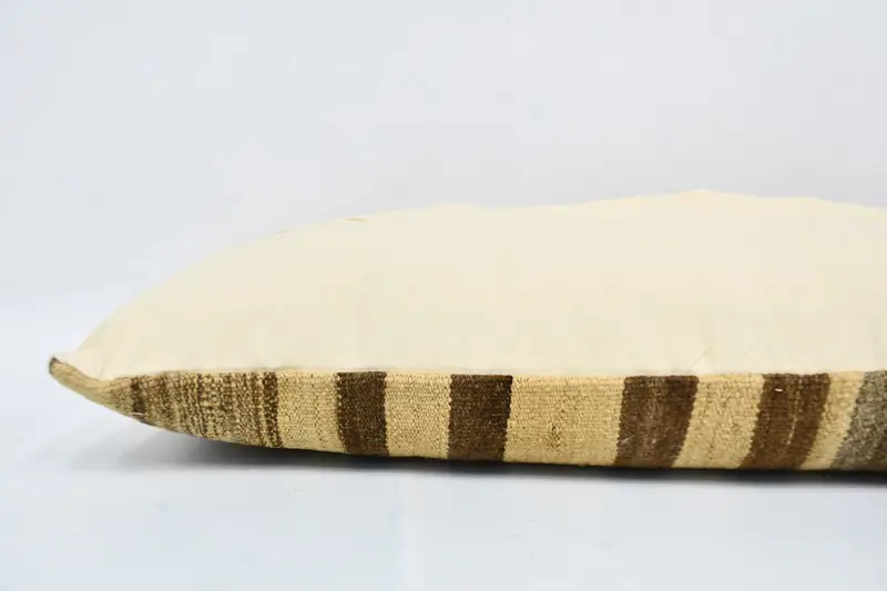 Living Room Throw Pillow Cover, 12x36 Beige Pillow Sham, Interior Designer Pillow, Decorative Pillow Sham, Cushion, Boho Pillow, Vintage Pillow - 6