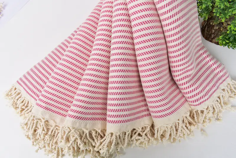 Gelin duş iyilikleri, eşarp havlusu, 70x40 pamuklu polka nokta havlu, kızlar hafta sonu kaçamakları fikirleri, hızlı kuru plaj havlusu, anne için hediye, plaj havlu hediyesi - 4