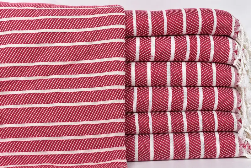 70x40 Bamboo Herringbone Towel, Bridal Shower Favors, Thin towel, Large Turkish Towel, Beach Towel Personalized, Best Friend Christmas Gift - 1