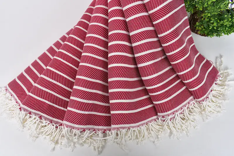 70x40 Bamboo Herringbone Towel, Bridal Shower Favors, Thin towel, Large Turkish Towel, Beach Towel Personalized, Best Friend Christmas Gift - 4