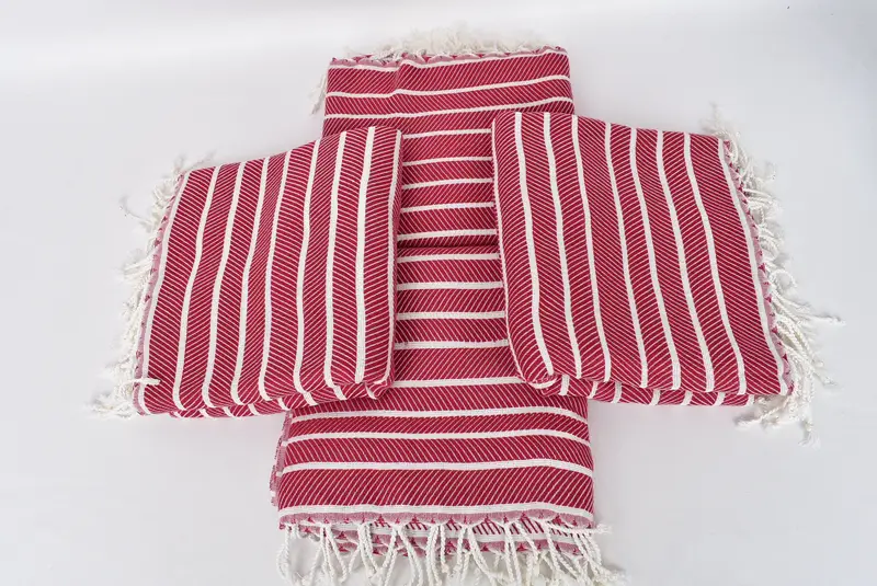 70x40 Bamboo Herringbone Towel, Bridal Shower Favors, Thin towel, Large Turkish Towel, Beach Towel Personalized, Best Friend Christmas Gift - 6