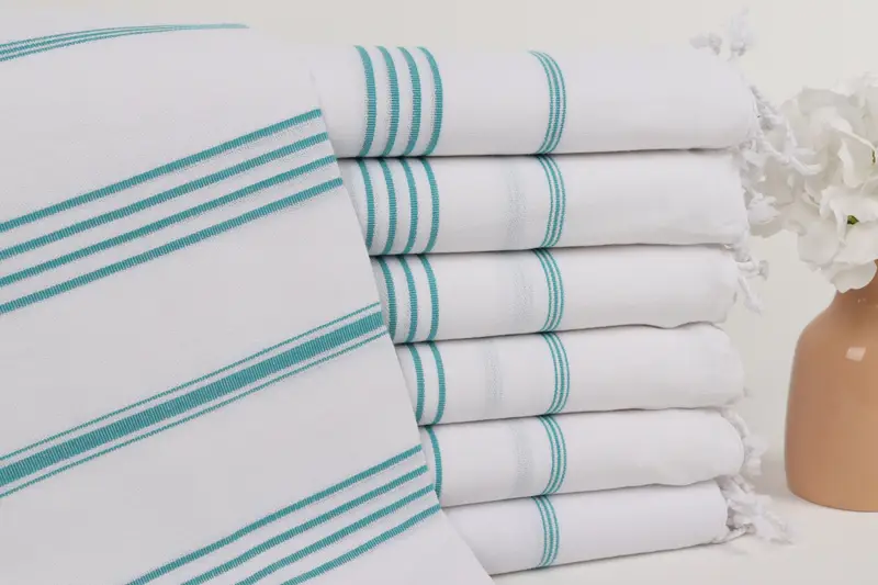 Bachelorette Party Gifts Bridesmaids, Personalized Bridesmaid Gift, 70x40 Cotton Striped Towel, Christmas Favors, Pool Towels, Custom Gift - 1