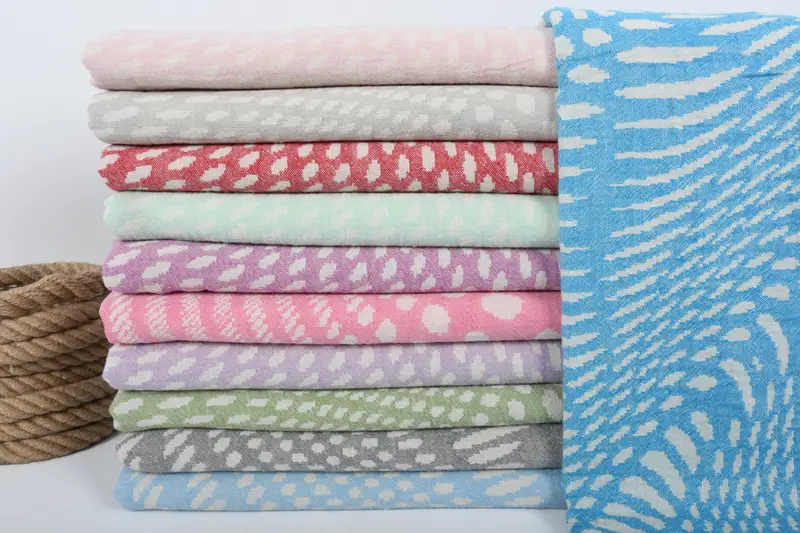 Spa Gift, Wedding Favors, Gift For Him, Girls Weekend Favors, 68x36 Cotton Patterned Towel, Turkish beach towel, Extra large Turkish bath towel - 1