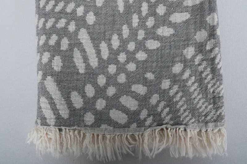 Spa Gift, Wedding Favors, Gift For Him, Girls Weekend Favors, 68x36 Cotton Patterned Towel, Turkish beach towel, Extra large Turkish bath towel - 4