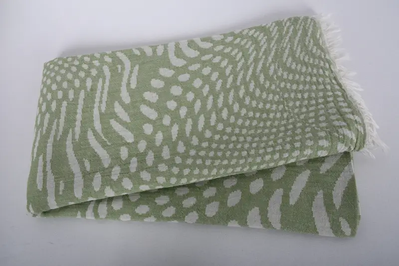 Spa Gift, Wedding Favors, Gift For Him, Girls Weekend Favors, 68x36 Cotton Patterned Towel, Turkish beach towel, Extra large Turkish bath towel - 5