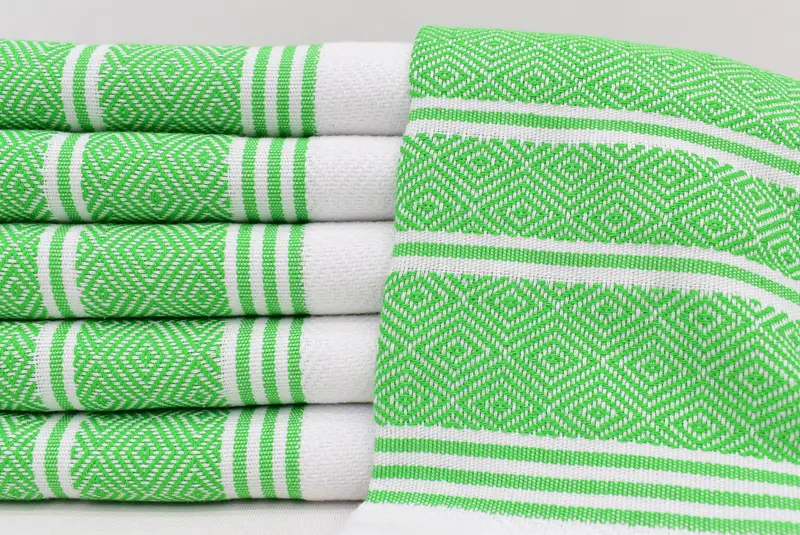 Monogramlı el havlu, 40x18 pamuklu elmas havlu, organik çay havlu, nakış havlu, kişiselleştirilmiş el havlu, kişiselleştirilmiş mutfak havlu - 1
