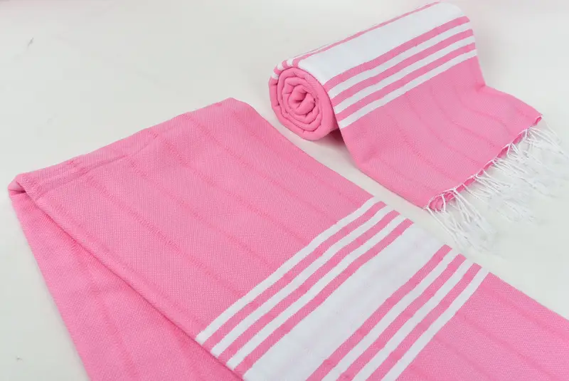 Gift For The Home Decor, Bridal Shower Favors, Gift For Wedding Day, Best Beach Towel, Bridesmaid Favors, Wedding Favors, 70x40 Cotton Striped Towel - 7