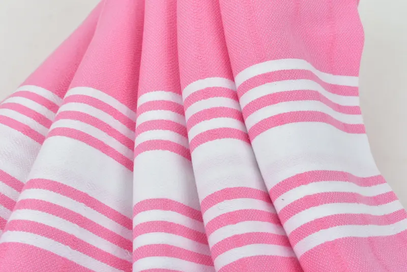 Gift For The Home Decor, Bridal Shower Favors, Gift For Wedding Day, Best Beach Towel, Bridesmaid Favors, Wedding Favors, 70x40 Cotton Striped Towel - 5