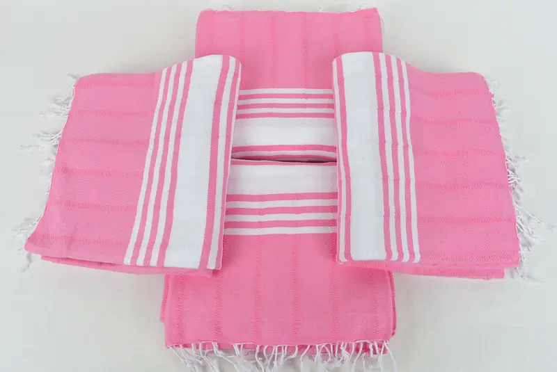 Gift For The Home Decor, Bridal Shower Favors, Gift For Wedding Day, Best Beach Towel, Bridesmaid Favors, Wedding Favors, 70x40 Cotton Striped Towel - 6