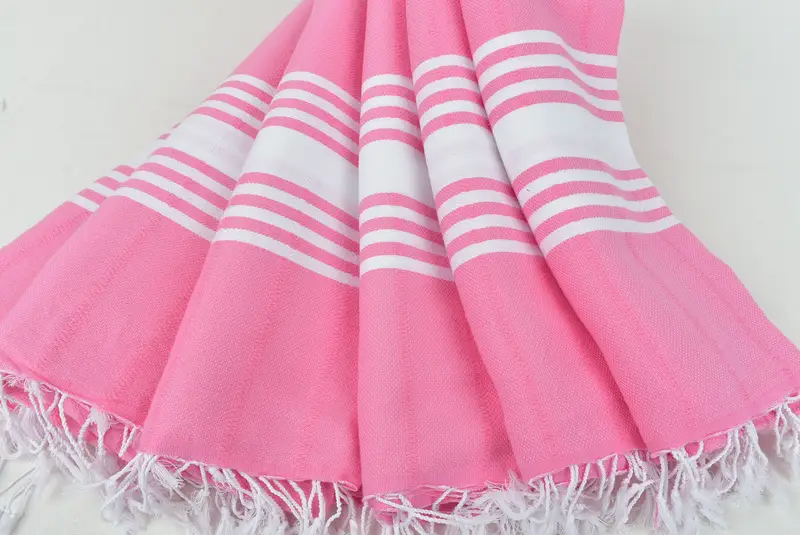 Gift For The Home Decor, Bridal Shower Favors, Gift For Wedding Day, Best Beach Towel, Bridesmaid Favors, Wedding Favors, 70x40 Cotton Striped Towel - 4
