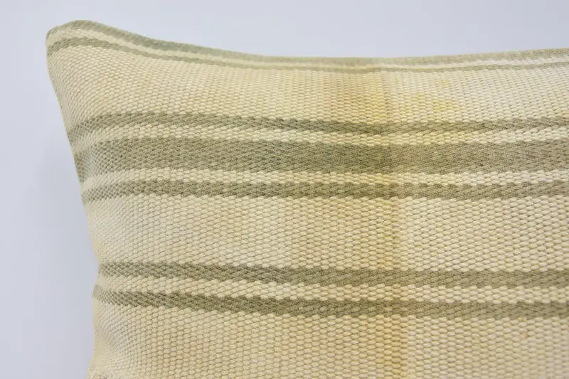 Cushion, Chair Cushion, Vintage Kilim Pillow, Couch Pillow, Antique Pillows, 16x16 Beige Cushion, Ethnic Pillow Cover Pillow Cover, Pillow for Sofa - 2