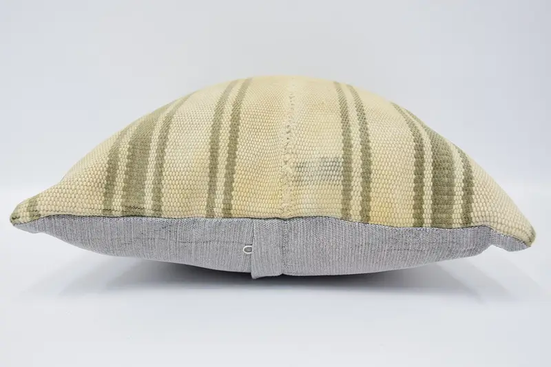 Cushion, Chair Cushion, Vintage Kilim Pillow, Couch Pillow, Antique Pillows, 16x16 Beige Cushion, Ethnic Pillow Cover Pillow Cover, Pillow for Sofa - 5