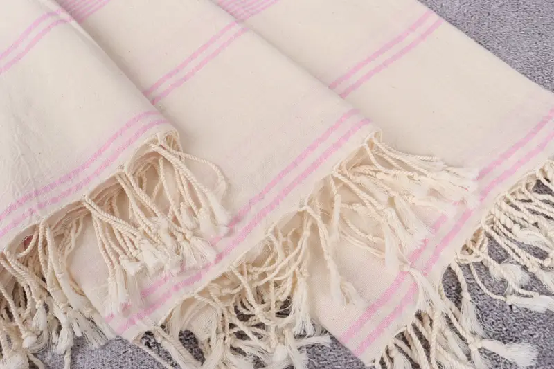 Toalla delgada, toalla turca a granel, ideas de escapadas de fin de semana de chicas, toalla turca orgánica, toalla fouta, toalla a rayas de algodón 80x36, regalos de feliz navidad - 5