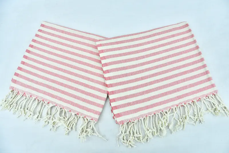Wedding Favors, Wedding Day Gift For Bride, Bridesmaid Gifts, 40x24 Cotton Striped Towel, Bridal Shower Favors, Decorative Towel, Custom Hand Towel - 6