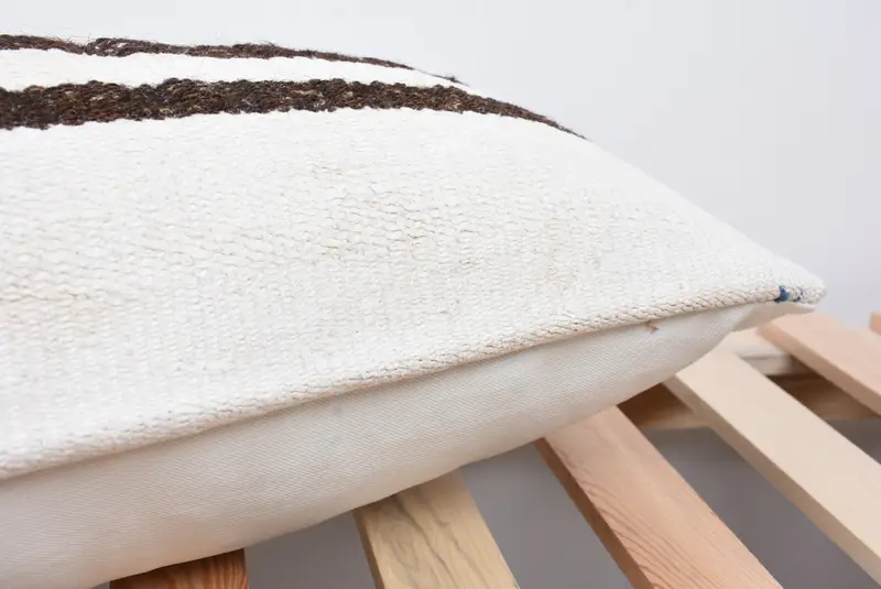 Home Decor Pillow, Turkish Rugs Cushion Case, Throw Kilim Pillow, Toss Pillow Case, 12x36 White Pillow Cover, Pillow Case, Antique Pillows - 7