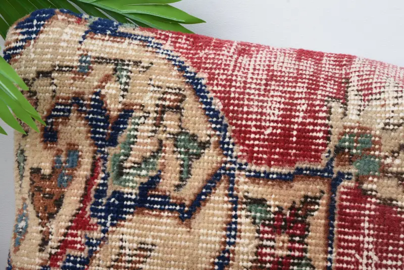 Sofa Pillow Sham, Home Decor Pillow, 12x20 Red Pillow, Boho Pillow, Vintage Pillow, Outdoor Throw Pillow Case, Pillow Sham - 2