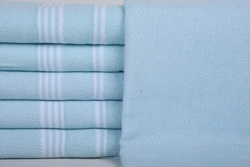 Gift For Him, Pool Towels, Sand-resistant towel, Baby Boy Gift, Absorbent Turkish towel, Travel Towel, Kids Beach Towel, 70x40 Cotton Diamond Towel - 1