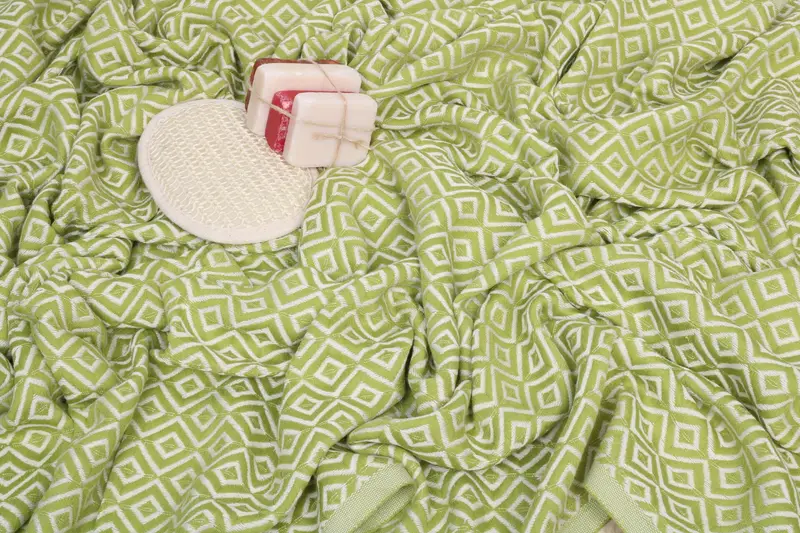 Bridesmaid Favors, Organic Towel, Quick-dry towel, Bachelorette Gifts, Personalized Turkish Towel, Peshtemal Towel, 70x40 Cotton Diamond Towel - 7