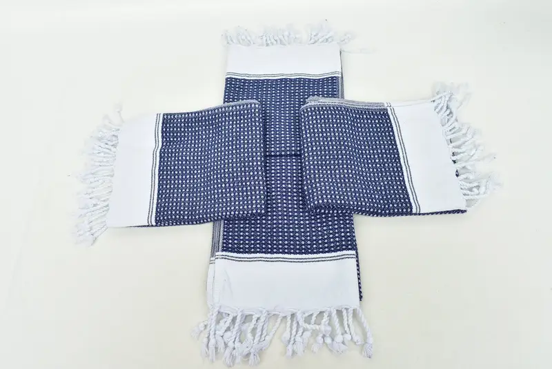 Erkek Arkadaş Noel Hediyesi, 32x16 Pamuklu Çizgili Havlu, Monogram Mutfak Havlu, Türk Havlu El Havlu, Bachelor Havlu, Monogram El Havlu - 6