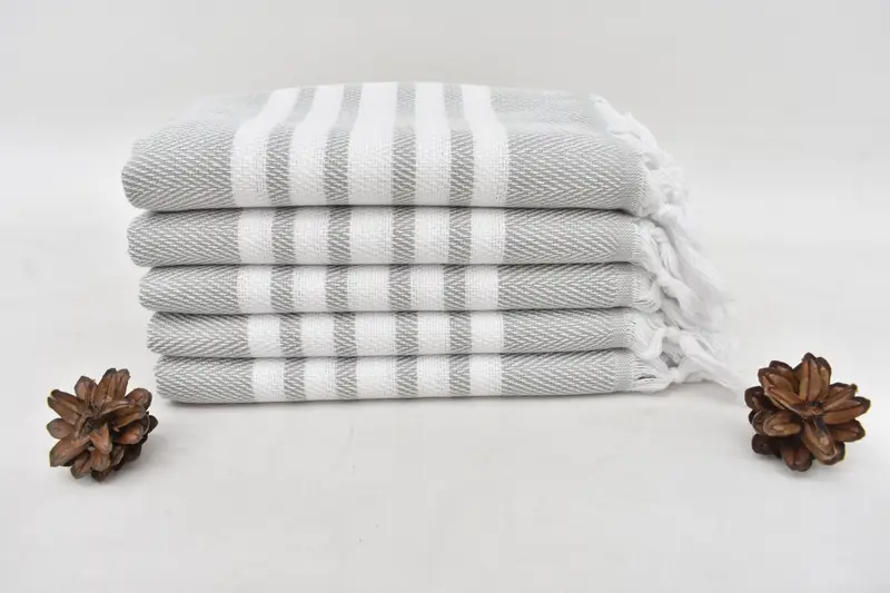 40x20 Cotton Zig zag Towel, Gift For Her, Personalized Dish Towel, Monogram Kitchen Towel, Bulk Order Towel, Turkish Hand Towel, Valentines Gift - 2