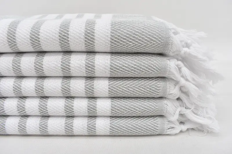 40x20 Cotton Zig zag Towel, Gift For Her, Personalized Dish Towel, Monogram Kitchen Towel, Bulk Order Towel, Turkish Hand Towel, Valentines Gift - 1