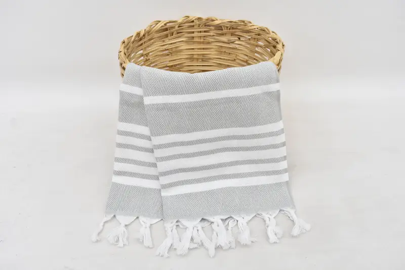 40x20 Cotton Zig zag Towel, Gift For Her, Personalized Dish Towel, Monogram Kitchen Towel, Bulk Order Towel, Turkish Hand Towel, Valentines Gift - 6