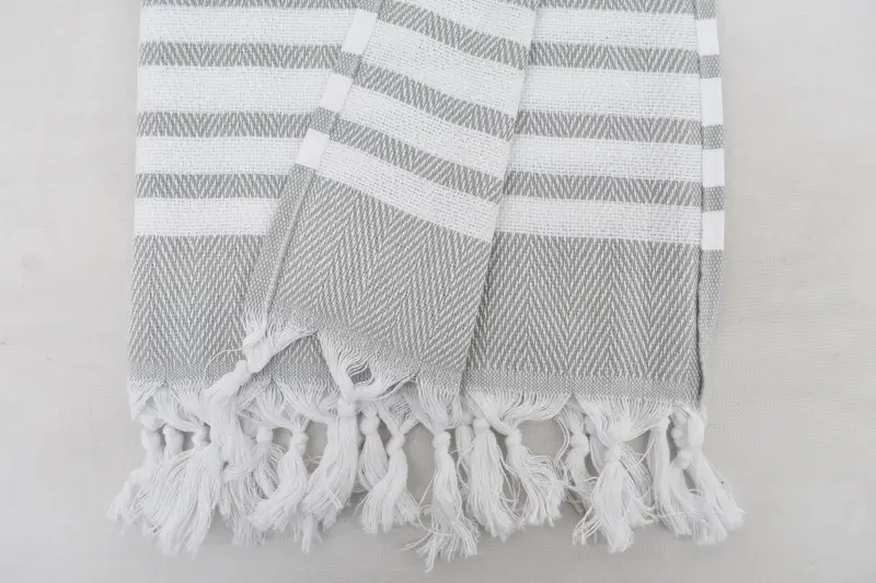 40x20 Cotton Zig zag Towel, Gift For Her, Personalized Dish Towel, Monogram Kitchen Towel, Bulk Order Towel, Turkish Hand Towel, Valentines Gift - 4