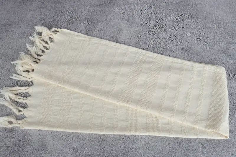 Monogrammed Turkish Towel, Personalized Gift, 40x16 Cotton Striped Towel, Personalized Gifts, Wedding Gifts Towel, Wedding Favors, Summer Towel - 6