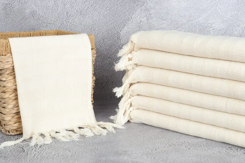 Monogrammed Turkish Towel, Personalized Gift, 40x16 Cotton Striped Towel, Personalized Gifts, Wedding Gifts Towel, Wedding Favors, Summer Towel - 3