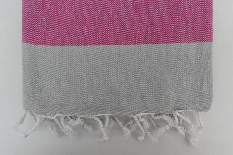 Holiday Towel, Unique Gift, Monogram Beach Towel, Custom Gift, Sand-resistant Turkish towel for travel, Quick-dry towel, 70x40 Cotton Striped Towel - 3