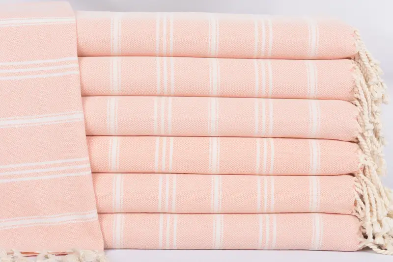 40x24 Cotton Striped Towel, Custom Wedding Gifts, Summer Towel, Xmas Gifts, Christmas Favors, Wedding Favors, Personalized Gift, Turkish Hand Towel - 1