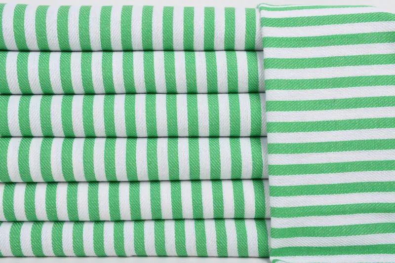 40x18 Pamuklu Çizgili Havlu, Spa Havlu, Türk El Havlusu, Nedime Hediyeleri Kişiselleştirilmiş, Kişiselleştirilmiş El Havlusu, Banyo Havlular, Nedime Hediyesi - 1