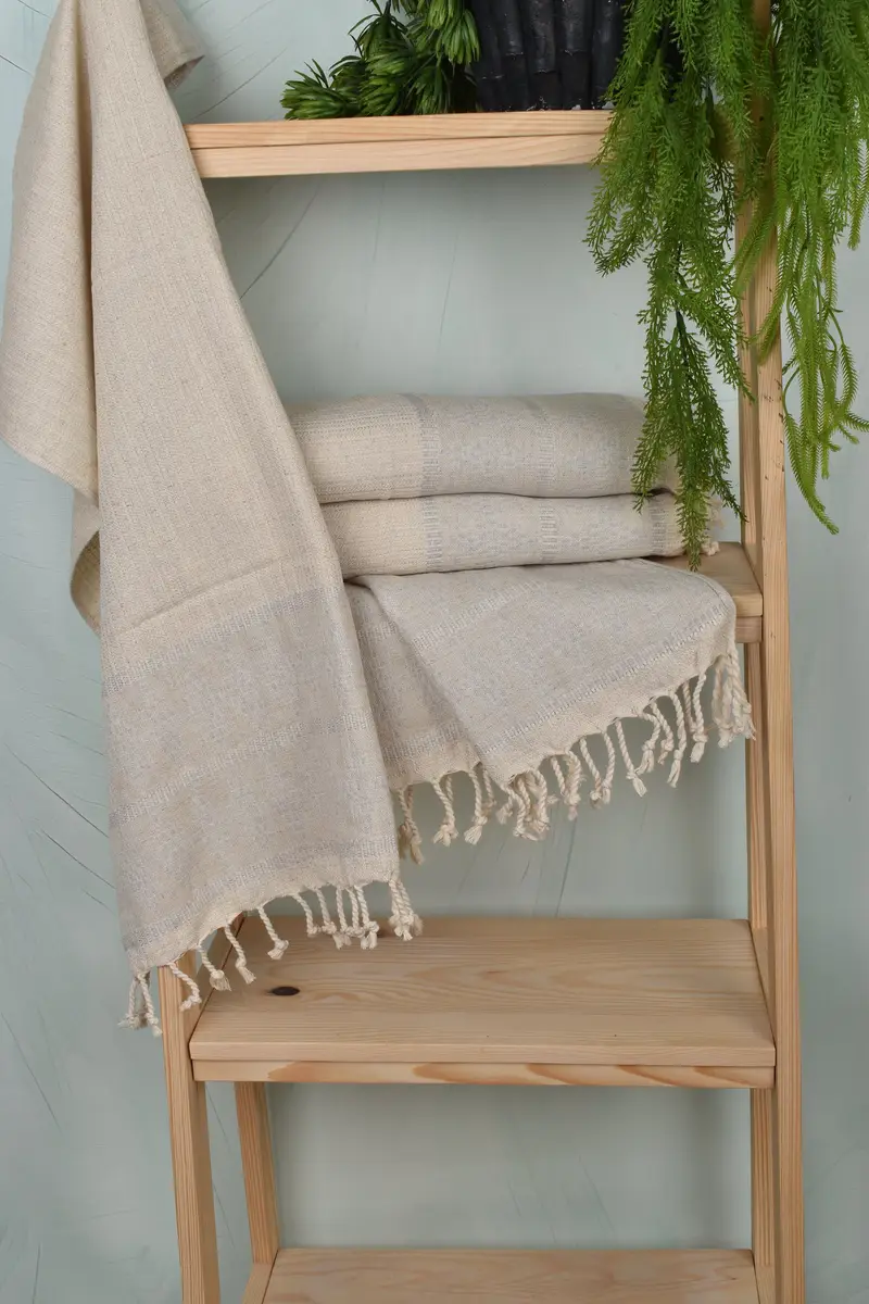 40x20 Linen Kilim Design Towel, Personalized Gift, Spooky Bachelorette Party Gifts, Kitchen Towel, Bachelor Party Favors, Turkish Tea Towel - 6