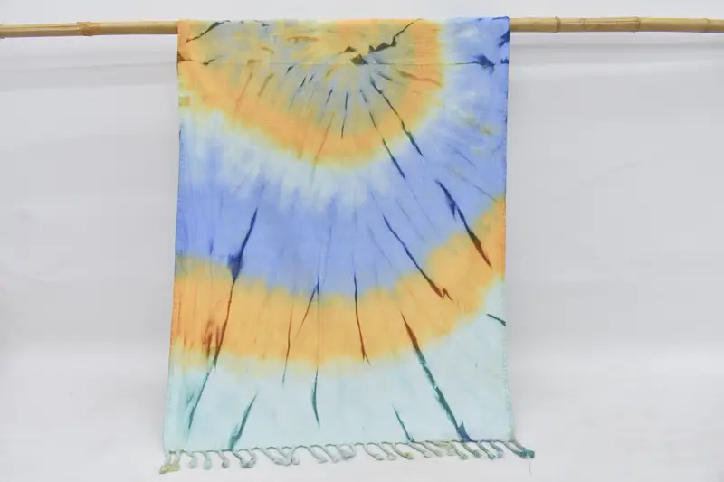 Personalized Beach Towel, Bachelorette Gifts, Beach Towel Gift, Mother Of The Groom Gift, Bachelorette Party Items, 64x28 Cotton Tie Dye Towel - 1