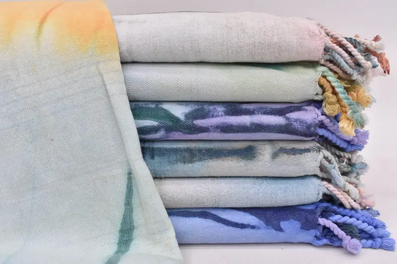 Personalized Beach Towel, Bachelorette Gifts, Beach Towel Gift, Mother Of The Groom Gift, Bachelorette Party Items, 64x28 Cotton Tie Dye Towel - 2