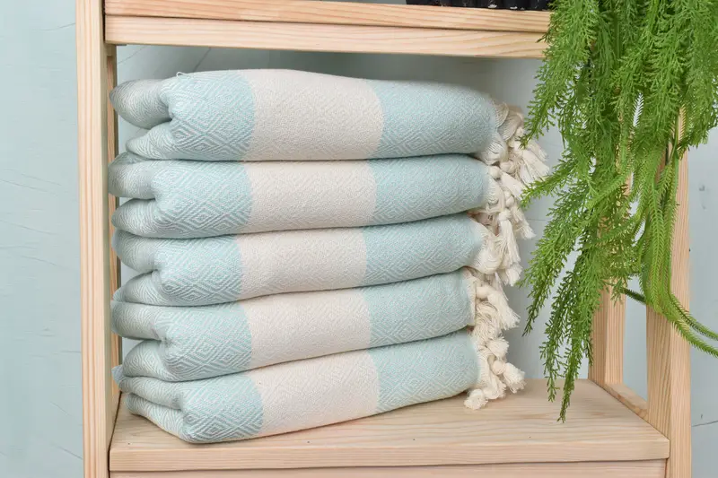 Gift For Coworker, Bachelor Towel, 70x40 Cotton Diamond Towel, Wedding Anniversary Gift, Bachelorette Gifts, Monogram Beach Towel, Absorbent towel - 2