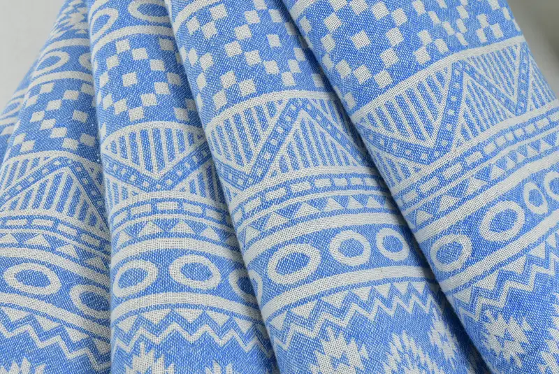 68x36 Cotton Geometric Towel, Quick-dry peshtemal, Absorbent Turkish towel, Hammam towel, Bachelorette Party Favors Beach, Bridesmaid Towel - 5