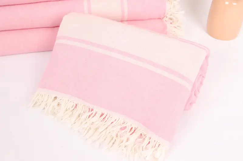 Bachelorette Gifts, Handmade Gift, Bachelorette Large Towel, Turkish Throw Blanket, 70x60 Cotton Striped Towel, Wedding Favors, Custom Wedding Gifts - 4